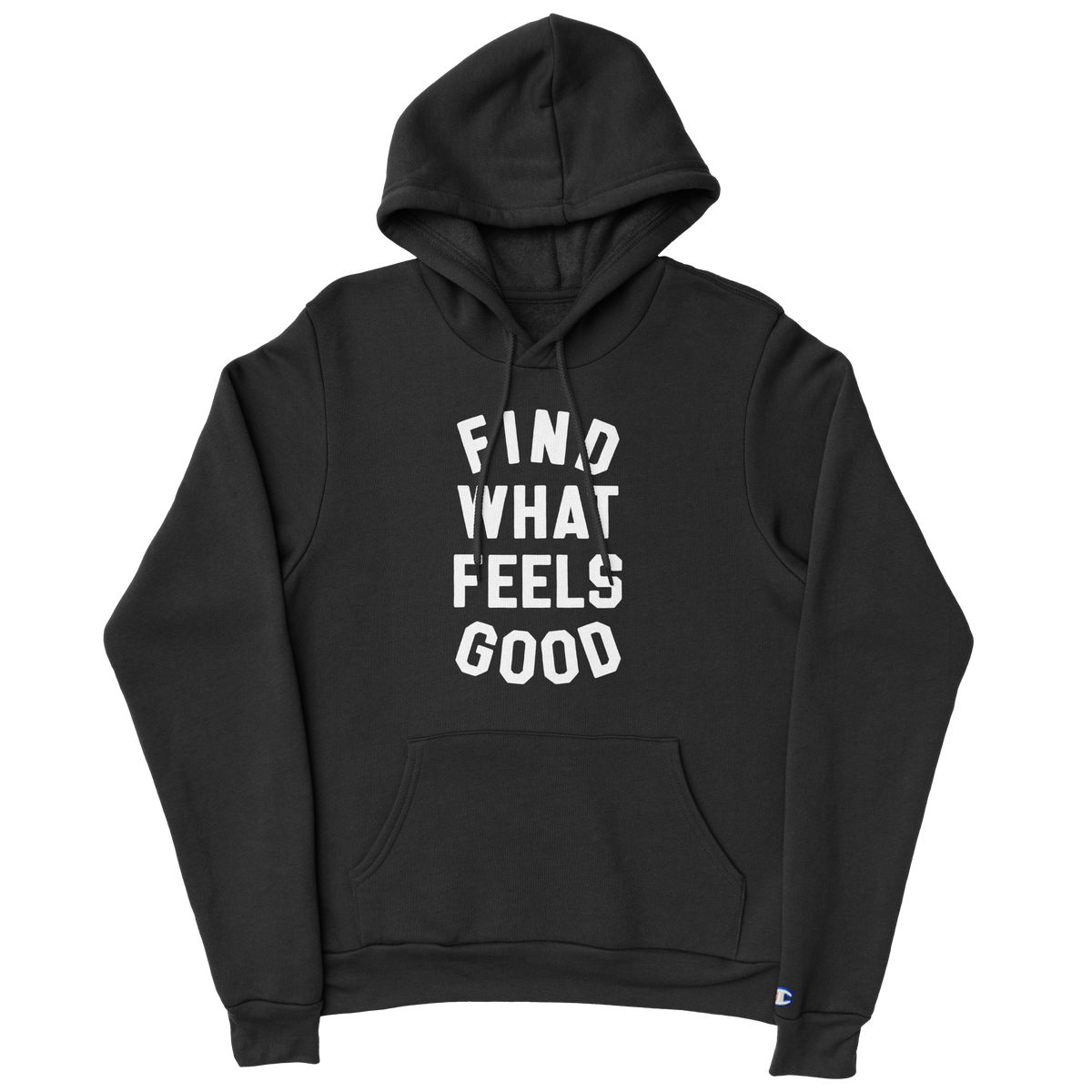 FWFG Hoodie - Black – Find What Feels Good